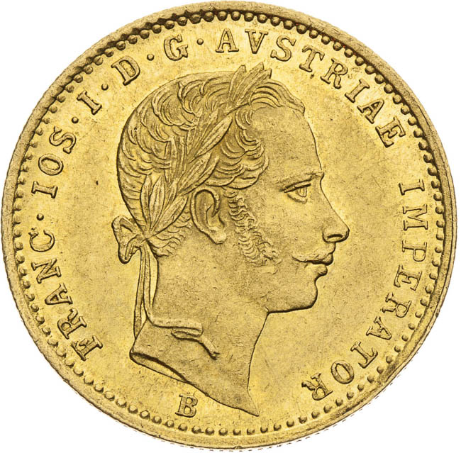 Ducat 1865 - front