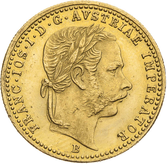 Ducat 1867 - front