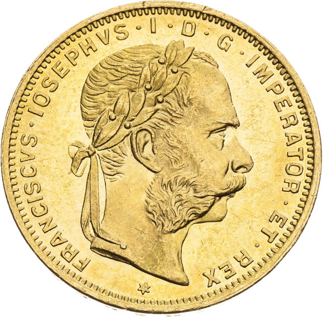 8 Gulden 1888 - front