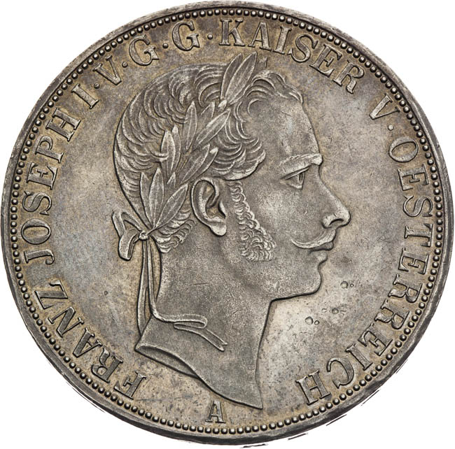 2 Thaler 1865 - front