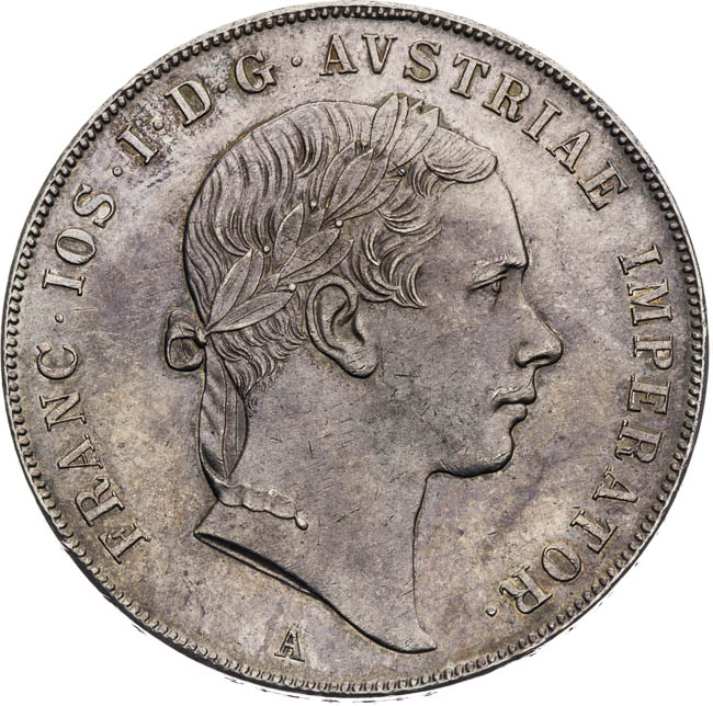 Conventional Thaler 1853 - front