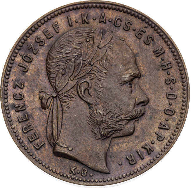 Schemnitz Gulden 1878 - front