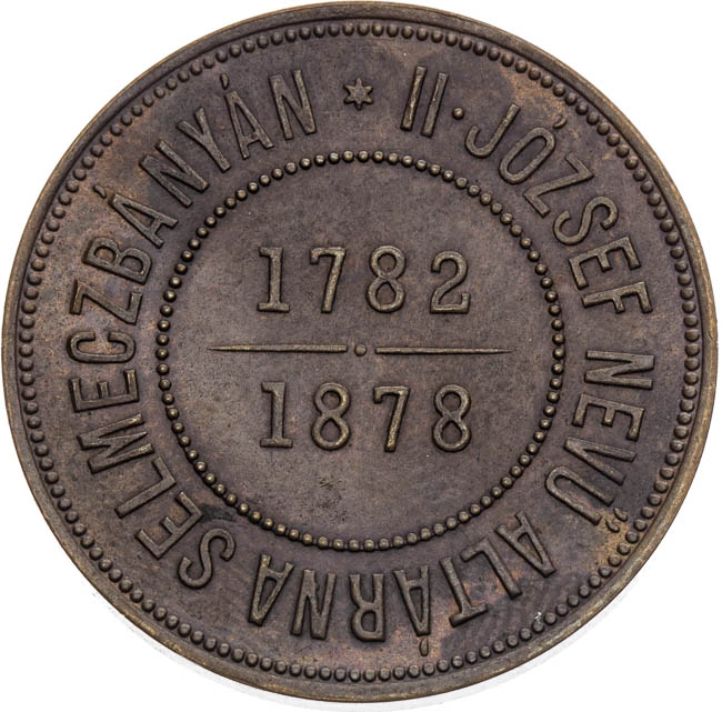 Schemnitz Gulden 1878 - back