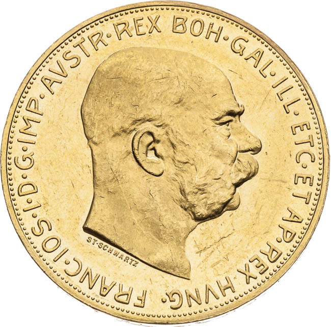 100 Corona 1914 - front