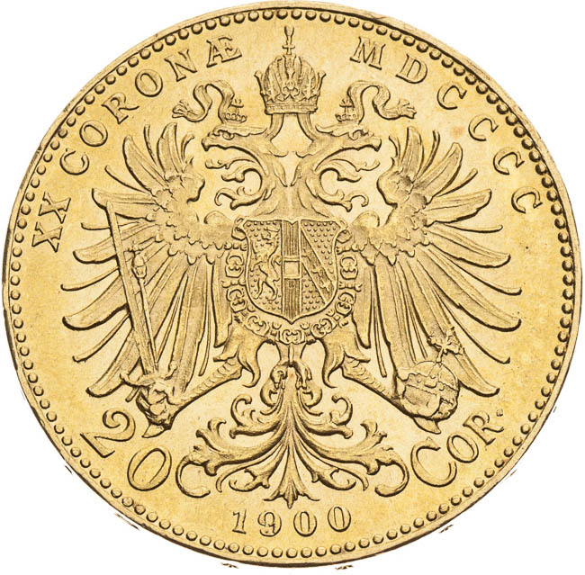 20 Corona 1900 - back