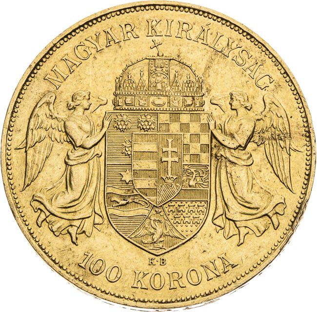100 Corona 1907 - back