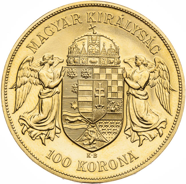 100 Corona 1908 - back