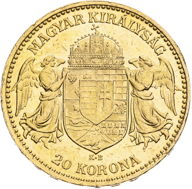 20 Corona 1907 - back