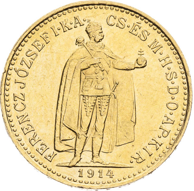 10 Corona 1914 - front