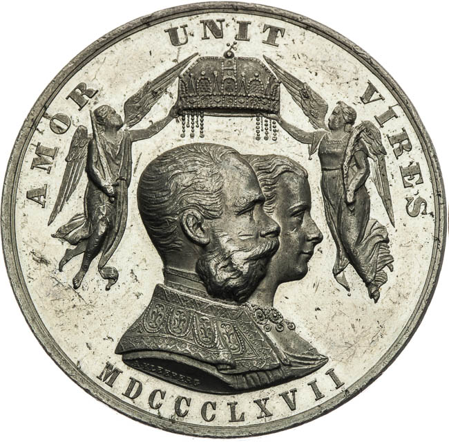 Medal 1867 - front