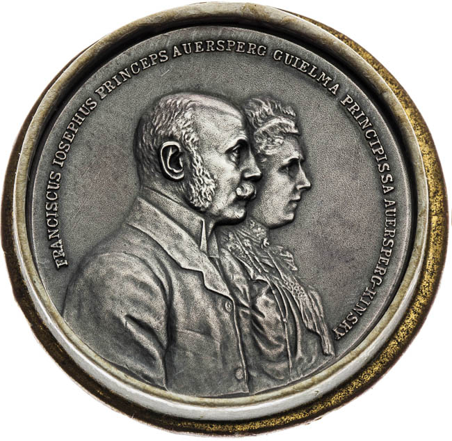 Medal Francis Joseph Auersberg 1903 - front