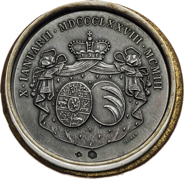 Medal Francis Joseph Auersberg 1903 - back