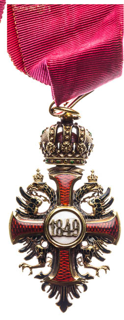 Order of Franz Joseph - back