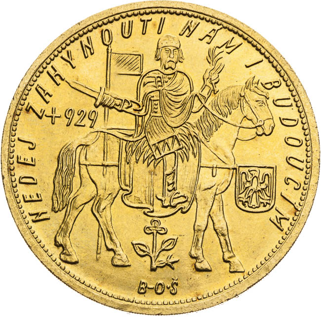10 Ducats 1929 - back