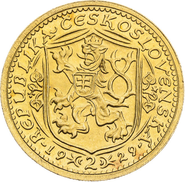 2 Ducats 1929 - front