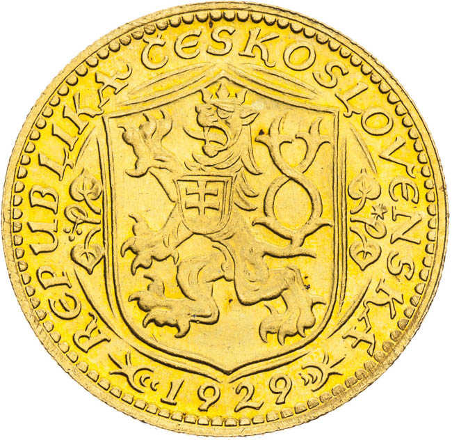 Ducat 1929 - front