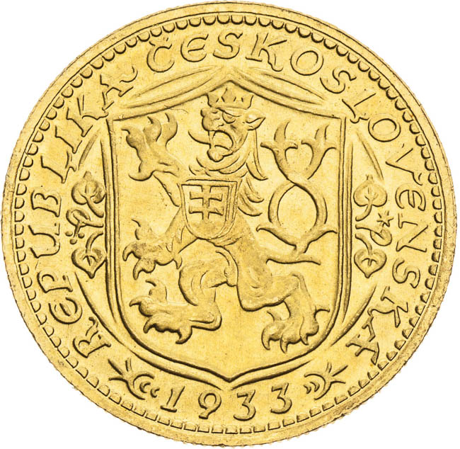 Ducat 1933 - front