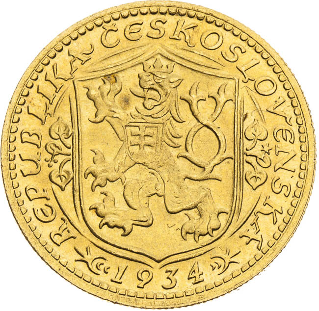 Ducat 1934 - front
