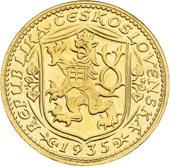Ducat 1935 - front