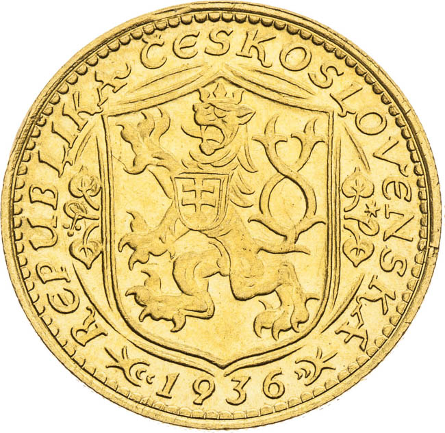 Ducat 1936 - front