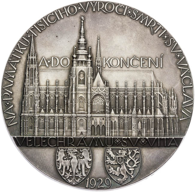 Medal 1929 - back