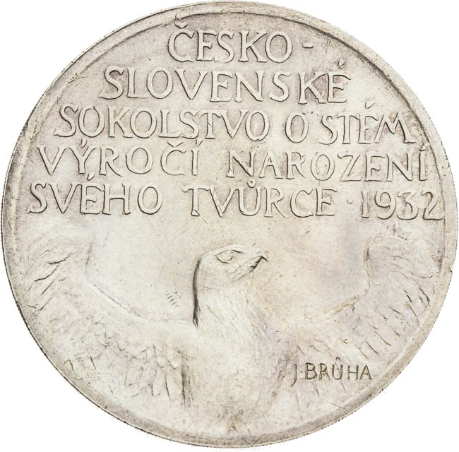 Medal 1932 - back