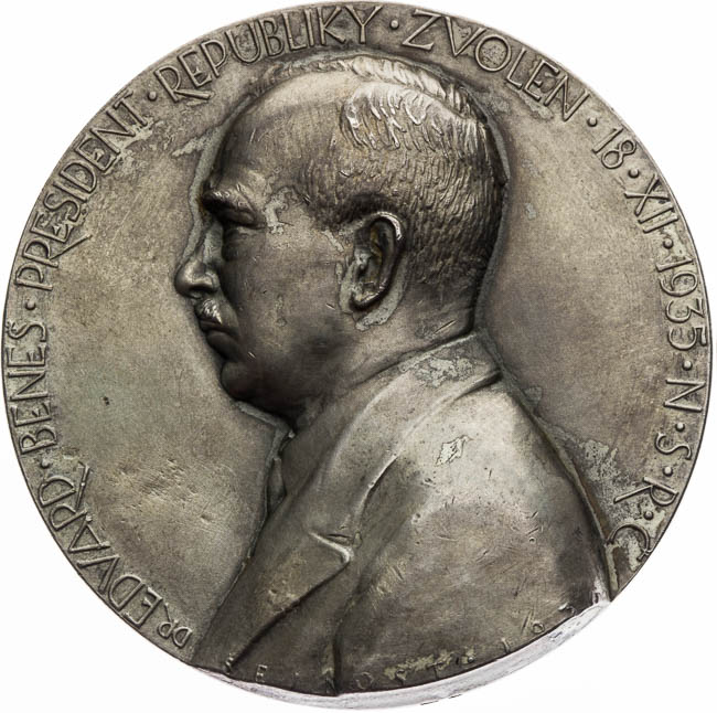 Medaile 1936 - avers