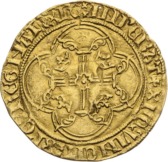 Ecu d'or à la Couronne - revers