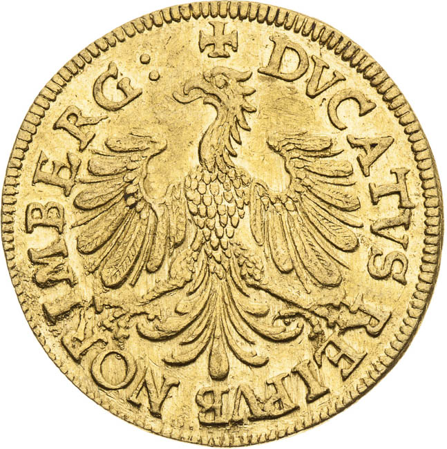 Dukát 1637 - avers