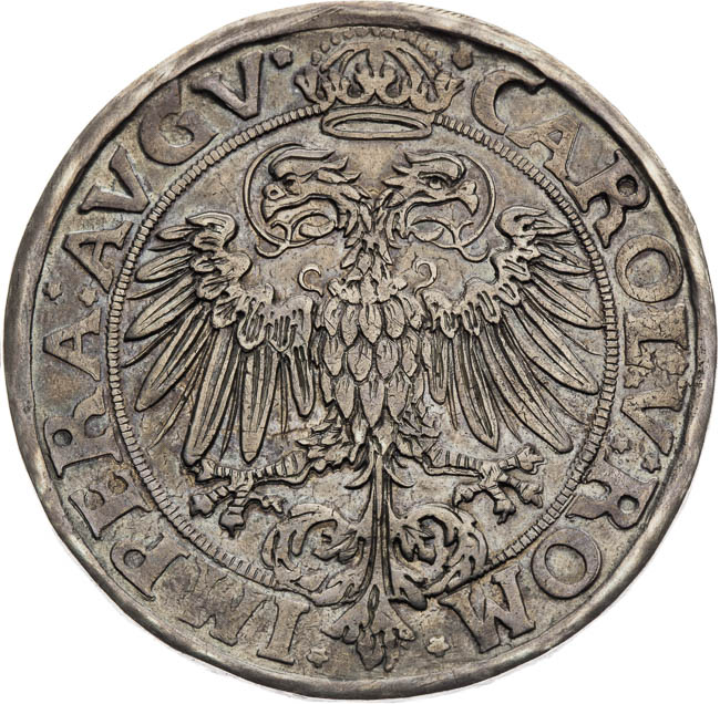 Thaler 1554 - back