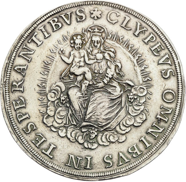 Thaler 1631 - back