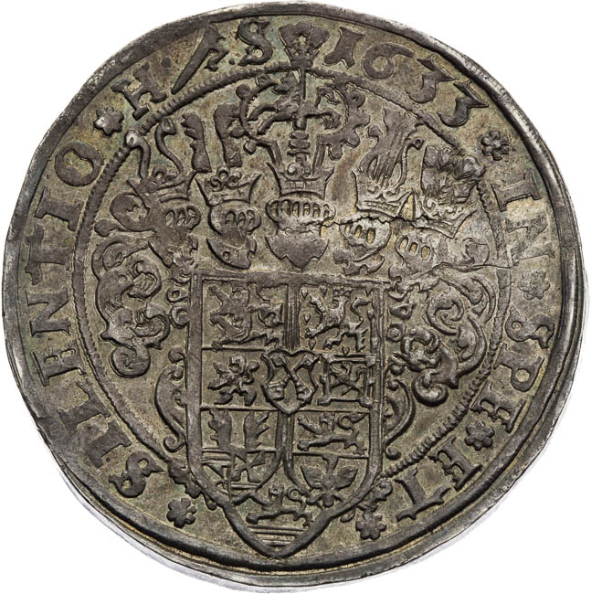 Thaler 1633 - back