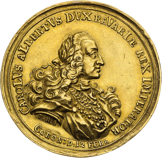 Medaile 1742 - avers