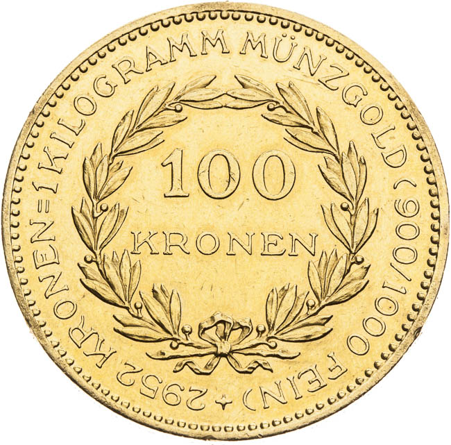 100 Koruna 1924 - revers