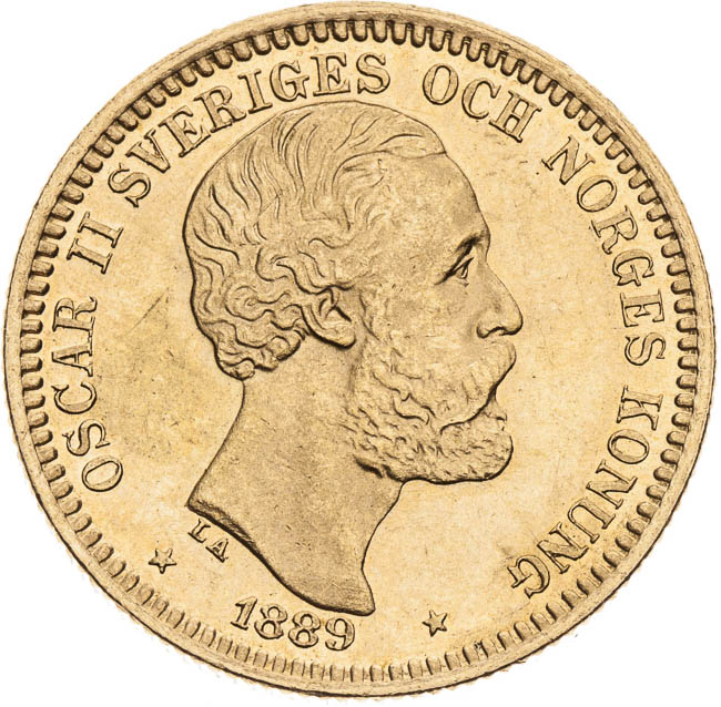 20 Koruna 1889 - avers