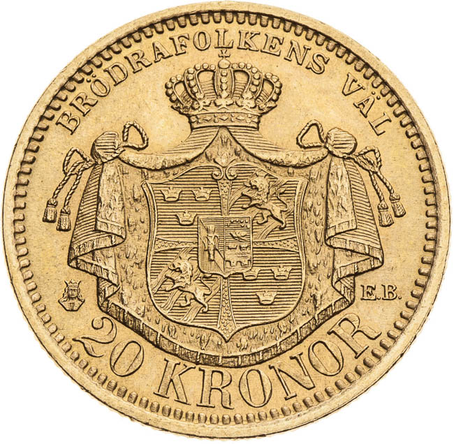 20 Koruna 1902 - revers