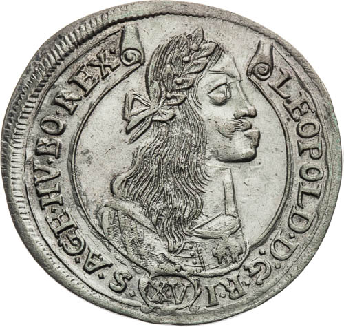 XV Krejcar 1674 - avers