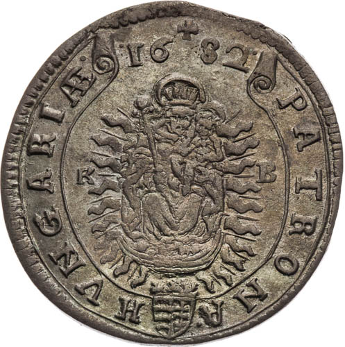 XV Krejcar 1682 - revers