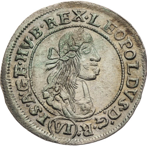 VI Krejcar 1672 - avers