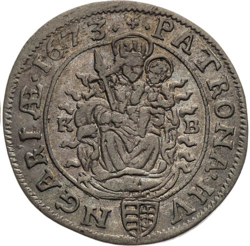 VI Krejcar 1673 - revers