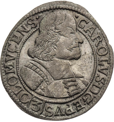 3 Krejcar 1670 - avers