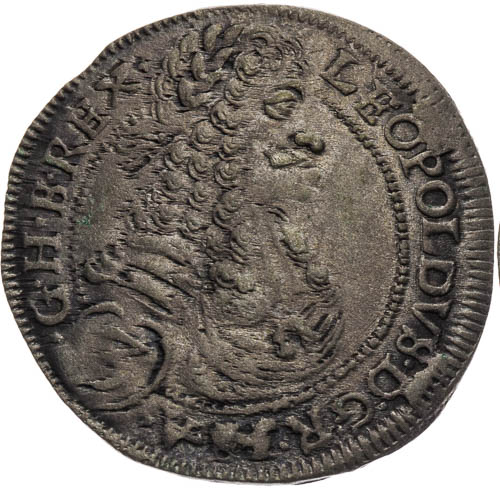 3 Krejcar 1697 - avers