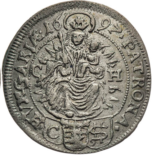 3 Krejcar 1697 - revers