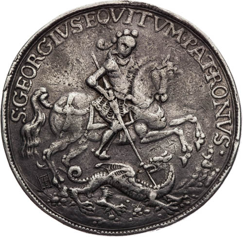 Tolar svatého Jiří - avers