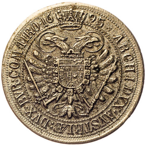 Žeton 1695 - revers