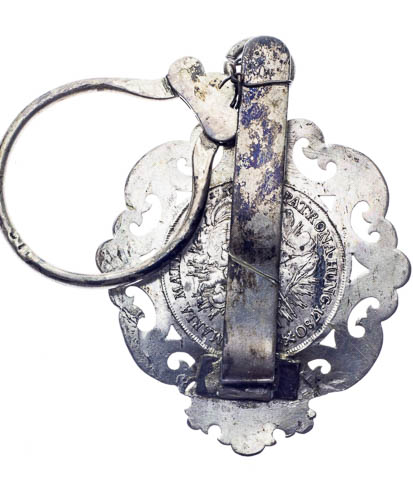 Thaler 1780 (mounted in jewelery) - back