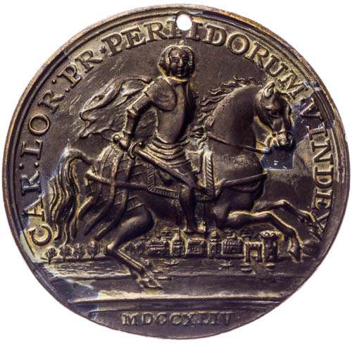 Medaile 1744 - avers