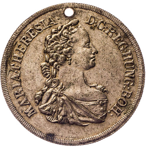 Žeton Marie Terezie 1760 - avers