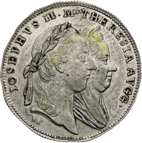 Žeton 1773 - avers