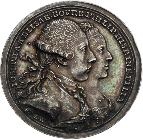 Medaile 1760 - avers